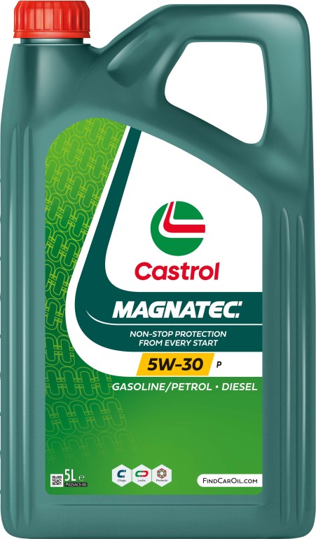 Huile moteur CASTROL CASTROL Magnatec 5W-30 P 5L - ref. 1612B5